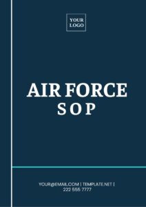 Air Force Standard Operating Procedure Template