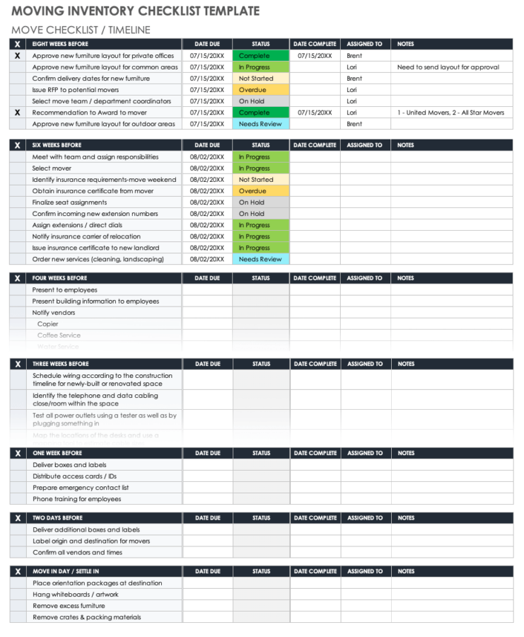 It System Inventory Template