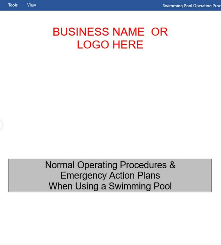 Normal Operating Procedur Procedure Templates Archives - Solivid