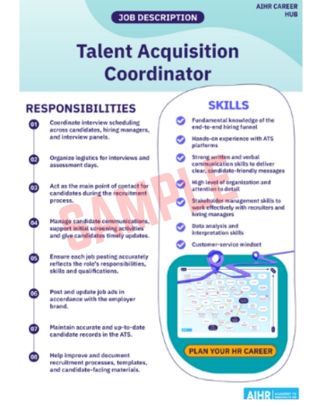 Talent Acquisition Coordinator Job Description Template